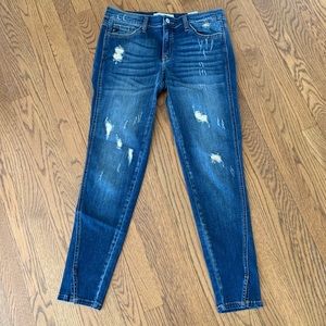 KanCan split ankle skinny jeans size 9/28